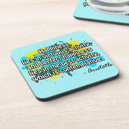 Aristoteles Drankjes Onderzetter (Linkerzijde)