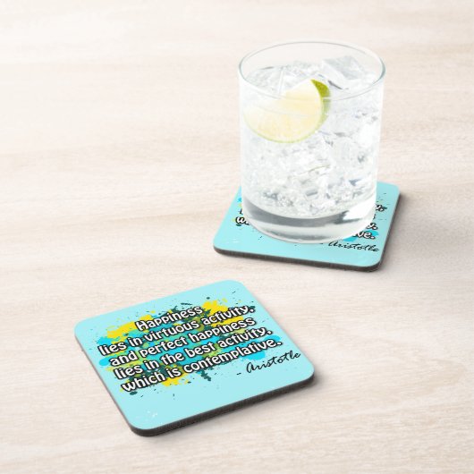 Aristoteles Drankjes Onderzetter (Rechterzijde)