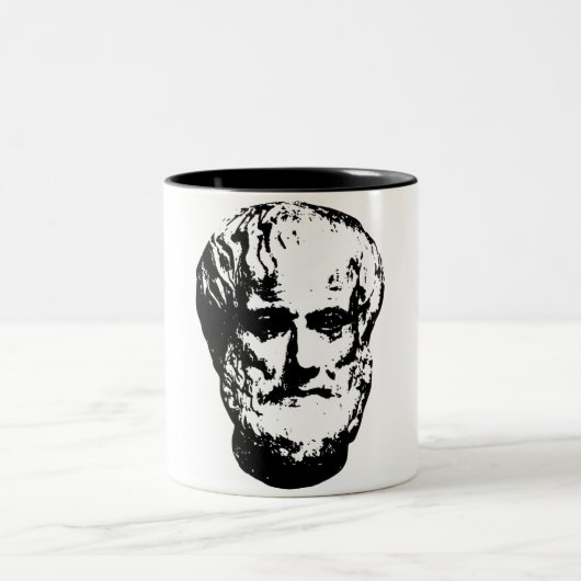 Aristoteles Drinkware Tweekleurige Koffiemok (Center)