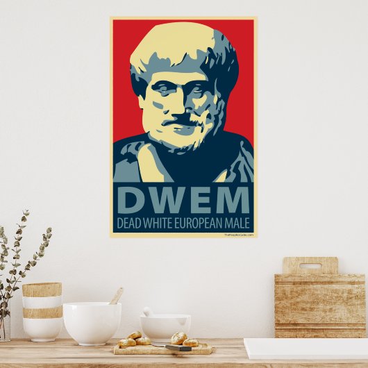 Aristoteles - DWEM: Obama parody poster (Keuken)