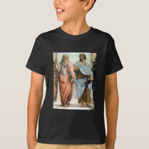 Aristoteles en Plato lopen op Raphaëls school T-shirt