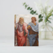 Aristoteles en Plato van Rafaël Briefkaart (Staand voorkant)