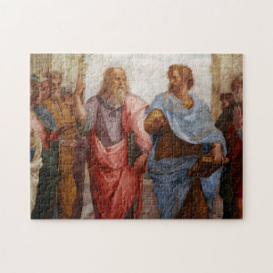 Aristoteles en Plato van Rafaël Legpuzzel