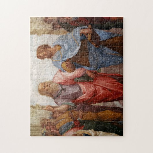 Aristoteles en Plato van Rafaël Legpuzzel (Verticaal)