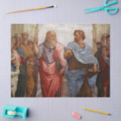 Aristoteles en Plato van Rafaël Tissuepapier (Craft)
