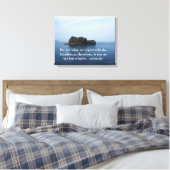 Aristoteles Excellence Quotation Canvas Afdruk (Insitu (Slaapkamer))