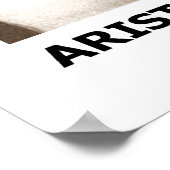 Aristoteles Geluk gekweekte Minds Karakter Poster (Hoek)