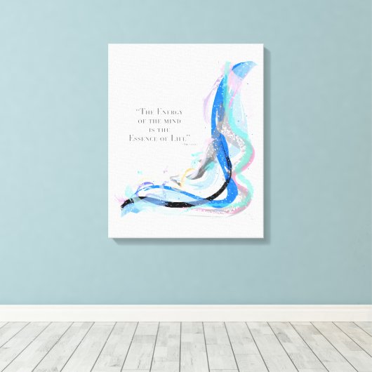 Aristoteles - Gemoedsenergie Canvas Afdruk (Insitu (Houten vloer))