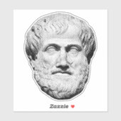 Aristoteles Griekse Filosoof Sticker (Vel)