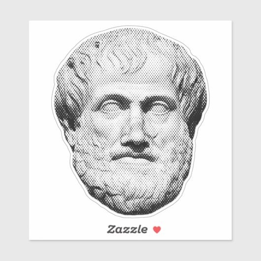 Aristoteles Griekse Filosoof Sticker (Vel)
