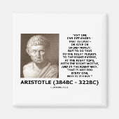 Aristoteles iedereen kan boze tijd krijgen magneet (Voorkant)