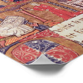 Aristoteles instrueert Alexander de Grote in Poster (Hoek)