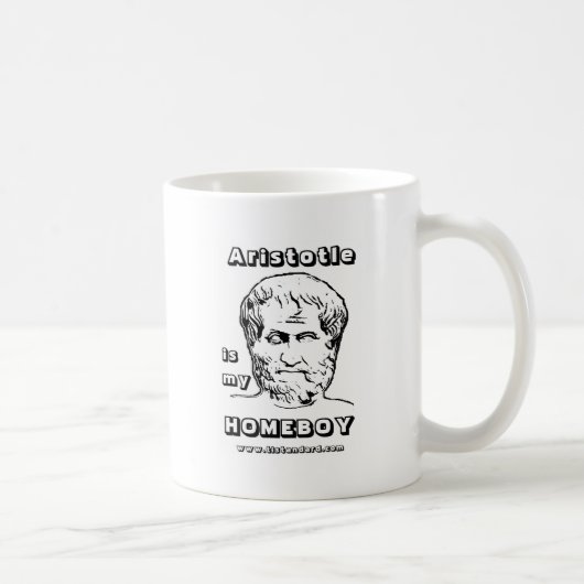 Aristoteles is mijn Homeboy Koffiemok (Rechts)