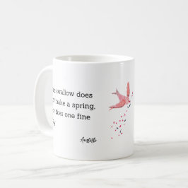 Aristoteles lente citaat decoratie voor thuis koffiemok