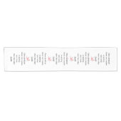 Aristoteles lente citaat decoratie voor thuis korte tafelloper (Horizontaal)