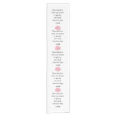 Aristoteles lente citaat decoratie voor thuis korte tafelloper (Voorkant)