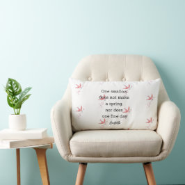 Aristoteles lente citaat decoratie voor thuis  kussen