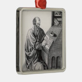 Aristoteles Metalen Ornament (Rechts)