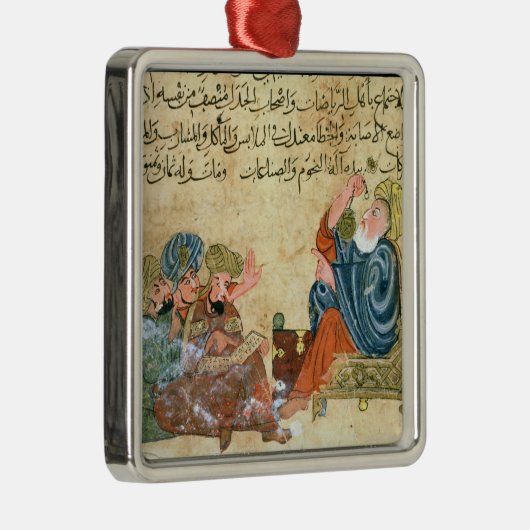 Aristoteles Metalen Ornament (Rechts)