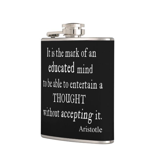  Aristoteles Onderwezen gedachtewisseling Heupfles (Links)