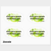 Aristoteles Ovale Sticker (Vel)