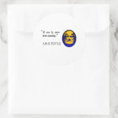 Aristoteles over kennis stickers (Tas)