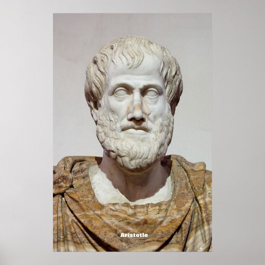 Aristoteles Poster (Voorkant)