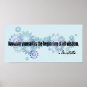 Aristoteles Poster (Voorkant)