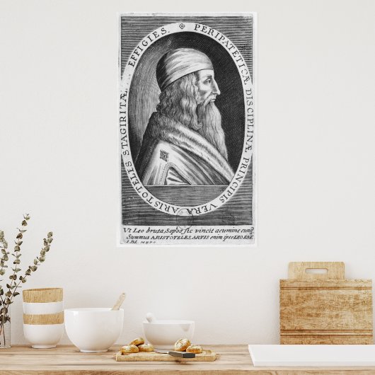 Aristoteles Poster (Keuken)
