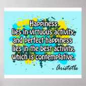 Aristoteles Poster (Voorkant)