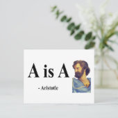 Aristoteles Quote 2b Briefkaart (Staand voorkant)