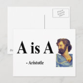 Aristoteles Quote 2b Briefkaart (Voorkant / Achterkant)