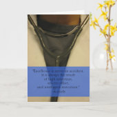 Aristoteles Quote Medische School Afstuderen Kaart (Gele Bloem)