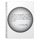 Aristoteles Quote Notitieboek (Voorkant)