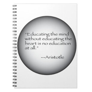 Aristoteles Quote Notitieboek