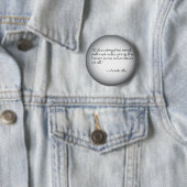 Aristoteles Quote Ronde Button 5,7 Cm (In situ)