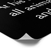 Aristoteles - Quote voor recht en recht Poster (Hoek)