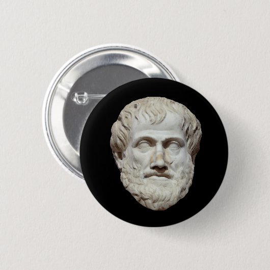 Aristoteles Ronde Button 5,7 Cm (Voorkant /achterkant)