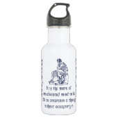 Aristoteles Waterfles (Voorkant)