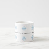 Aristoteles Winter Citaten Decoratie Voor Thuis Espresso Kop (Voorkant)