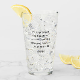 Aristoteles Winter Citaten Decoratie Voor Thuis Glas