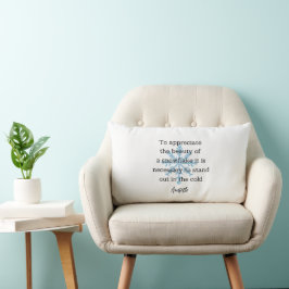 Aristoteles Winter Citaten Decoratie Voor Thuis Kussen