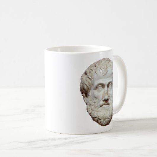 Aristotle Greek Philosopher Koffiemok (Voorkant rechts)