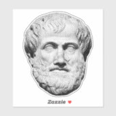 Aristotle Greek Philosopher Sticker (Vel)