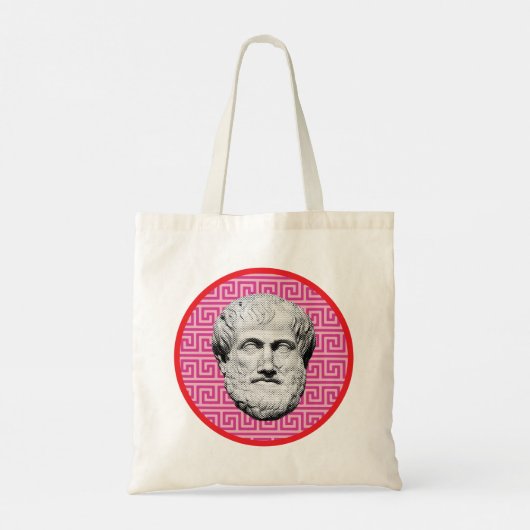 Aristotle Greek Philosopher Tote Bag (Achterkant)