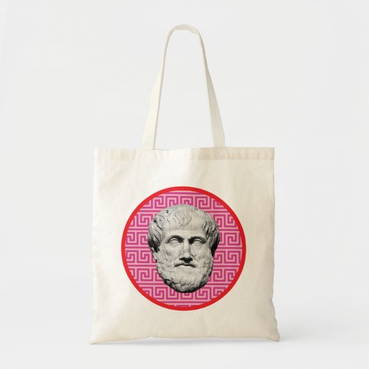 Aristotle Greek Philosopher Tote Bag (Voorkant)