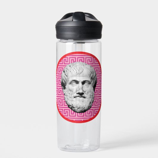 Aristotle Greek Philosopher Waterfles (Voorkant)