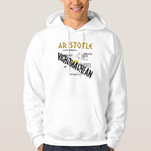 ARISTOTLE HOODIE (Voorkant)