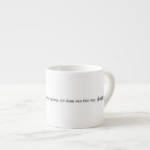 Aristotle Spring Quote Decor For Home  Espresso Kop (Voorkant rechts)