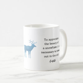 Aristotle Winter Quote Decor For Home Koffiemok